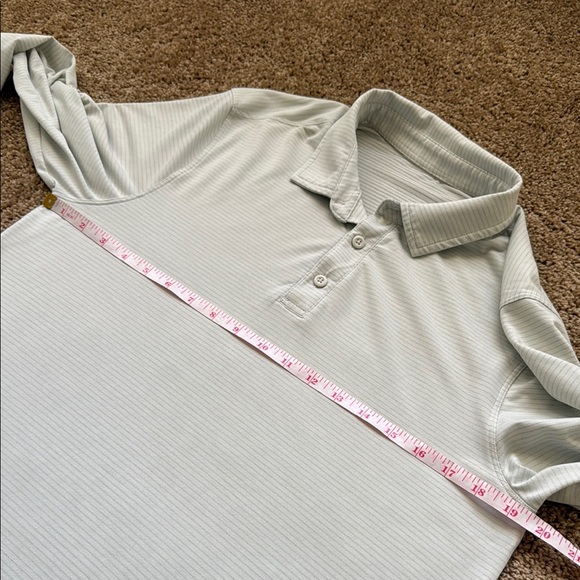 Lululemon Evolution Long Sleeve Polo Heathered Vapor - Picture 9 of 10